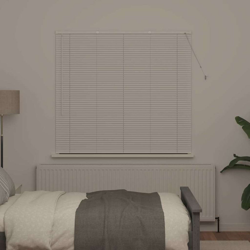 Horizontal/Venetian blind, White, 130cm L x 145cm W