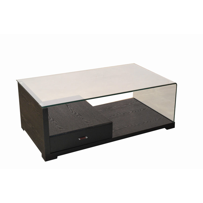 Trudeau Four Leg Coffee Table, 46cm H x 120cm L x 65cm W
