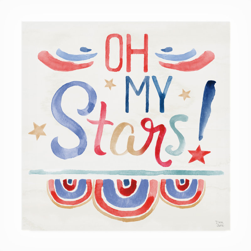 Décoration murale Deani Oh My Stars VI, L 14 po x H 14 po
