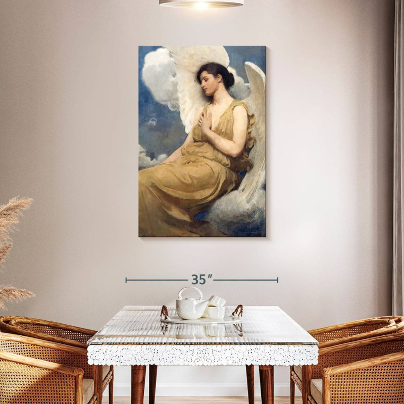 Leisha Winged Figure 1889, 45" H x 30" W