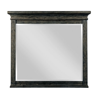 Caliya Solid Wood Rectangle Dresser Mirror
