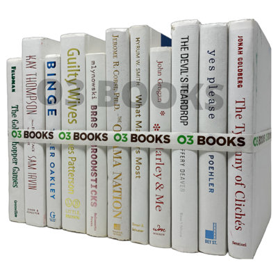 White Decorative Books