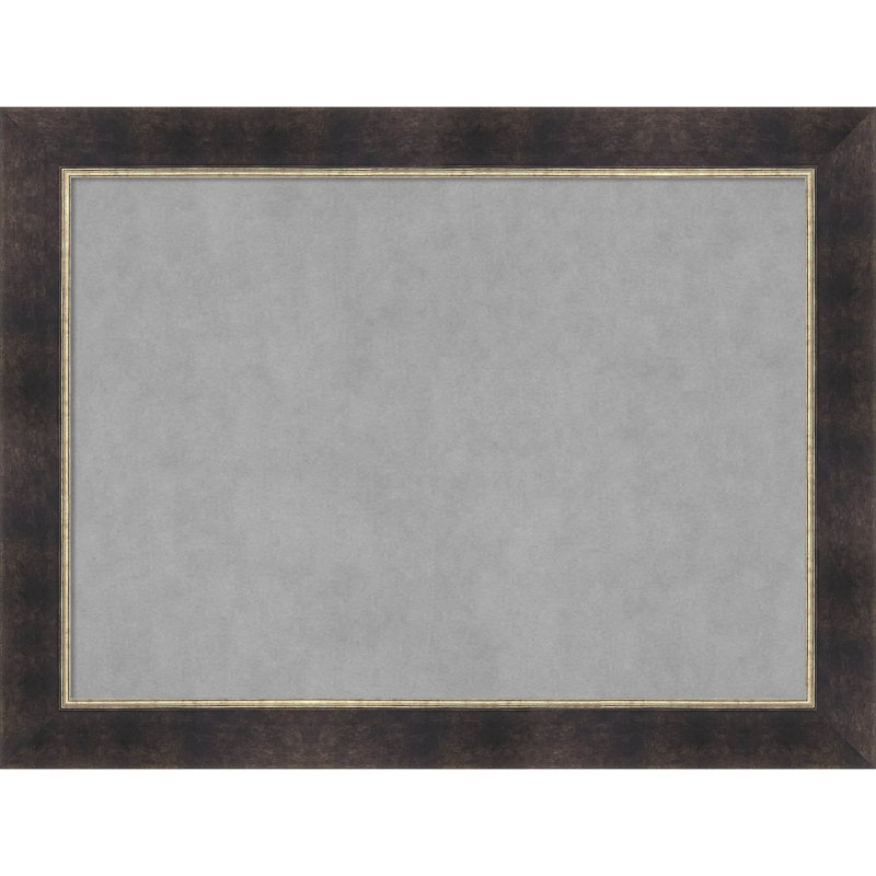 Tableau magnétique encadré bronze antique Odin - Tableau magnétique, tableau d'organisation, H 25 po x l 33 po