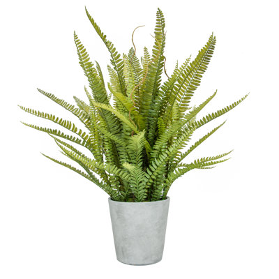 80cm Faux Fern Plant in Composite Pot
