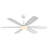 Ceiling Fans with Lights, 52 Inch Ceiling Fan with Light and Remote, 3CCT Dimmable, 6 Speed Reversible DC Motor,6 Blades Modern White Ceiling Fan for Bedroom, Indoor/Outdoor Use-626733573-626733574