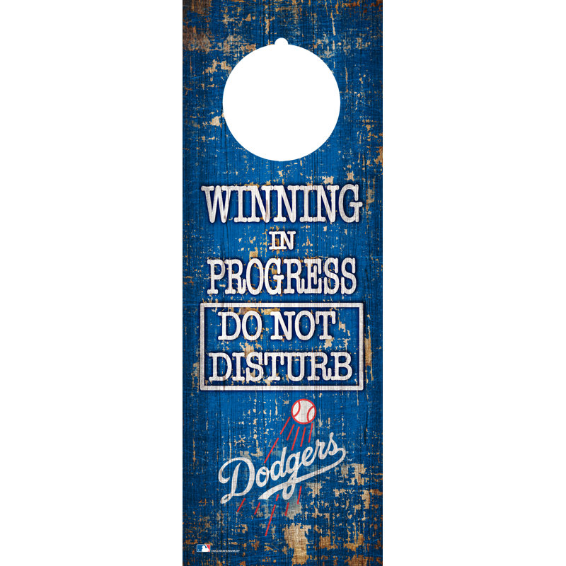 Décoration murale porte-cintres mlb team, Dodgers de Los Angeles