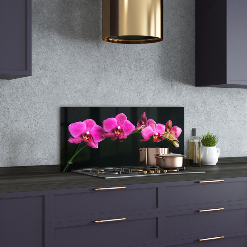 50cm W x 100cm L Glass Peel and Stick Panel