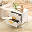 48cm W Manufactured Wood Bedside Table