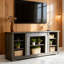 Meuble télé avec meuble télé Mantel Stone-64888503