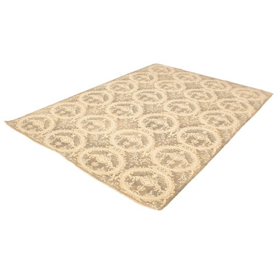Gilson One-of-a-Kind 8'11" X 12'4" 2010s Wool Area Rug in Grey