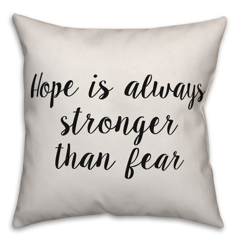 Coussin Hope, 16 po x 1 po