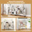 Open Bookshelf Modern Geometric Bookcase-205413300