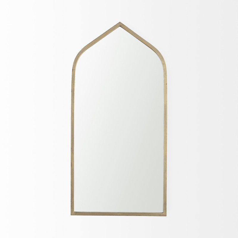 Miroir d'appoint Rivale Mid-Century, Or