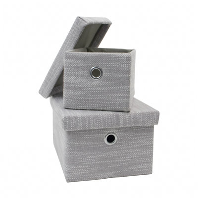 17 Stories Fabric Decorative Basket