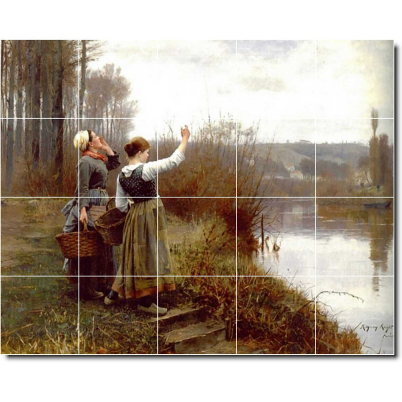 Carreau de céramique 21,25 po x 17 po 4,25 po x 4,25 po, Country 05076