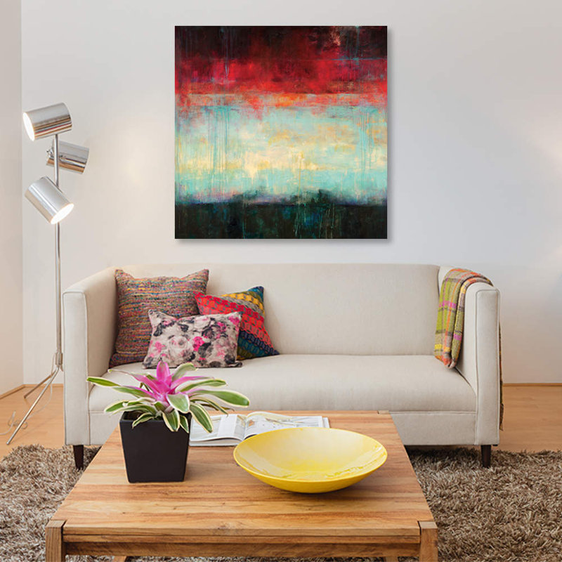 Dawn by Wani Pasion - Wrapped Canvas Painting, 45.72 cm H x 45.72 cm W x 1.91 cm D