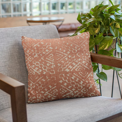 Diamonds Geometric Pillow