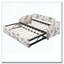 Lit de jour simple rembourré avec couchette escamotable et ports de chargement USB-1506636717