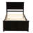 Abram Twin Solid Wood Bed-84502045