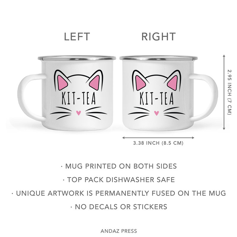 Tasse à café «Funny Cat Lover Campfire», Trousse-thé