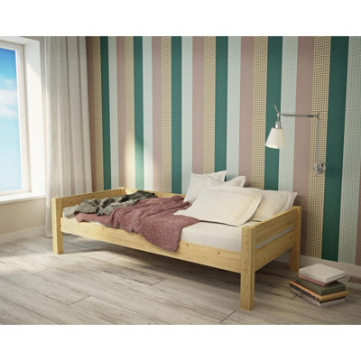 Fika Solid Wood Bed