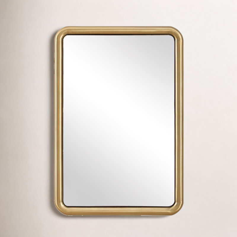 Uttermost Atkinson Modern Brass Mirror