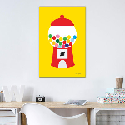 «Gumball Machine» par Ann Kelle - impression d'art graphique
