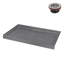 Base de douche en alcôve en acrylique gris mat avec drain central 60 po x 36 po Streamline-118934393