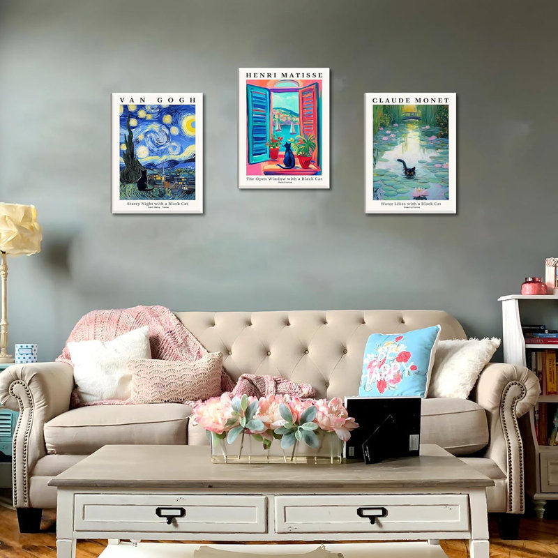 3 Piece Wrapped Canvas Print