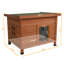 Niche pour chien en bois massif, conception exquise pour les petits animaux