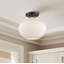 Plafonnier semi-encastré 1 lumière 12 po Collina-66203357