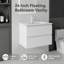 Meuble-lavabo mural suspendu de 24 pouces-726780344
