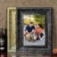 Cadre photo mural 3 pièces 5 "x 7" noir pour pendaison de crémaillère