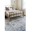 Tapis oriental noir / gris / blanc en polypropylène tissé à la machine Anneliesse-1563015080