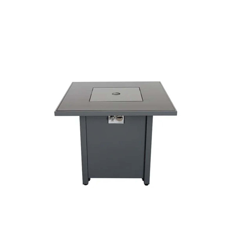 Steel Outdoor Fire Pit Table With Lid