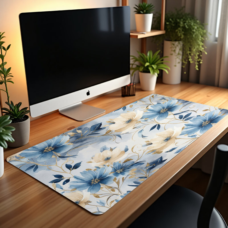 Polyester Desk Pad, 23.6x13.8