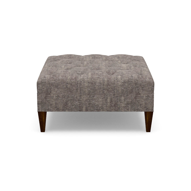 Square Ottoman, Walnut, 8240-70