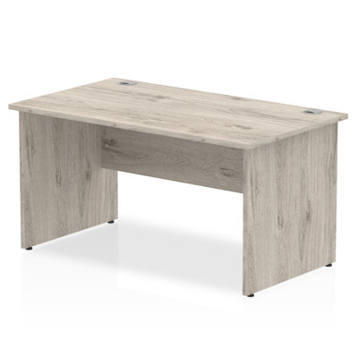 Hanako Straight Panel End Leg Desk