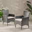 Chaise d'extérieur en osier PE-1796980338
