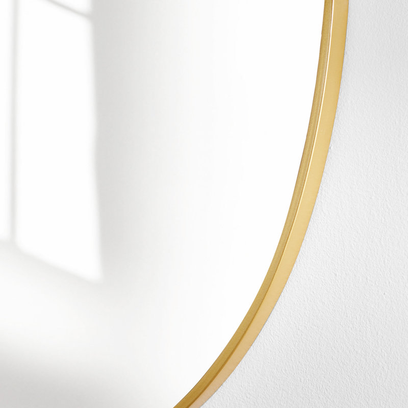 Miroir d'appoint Sabine, 24 po x 34 po, Laiton