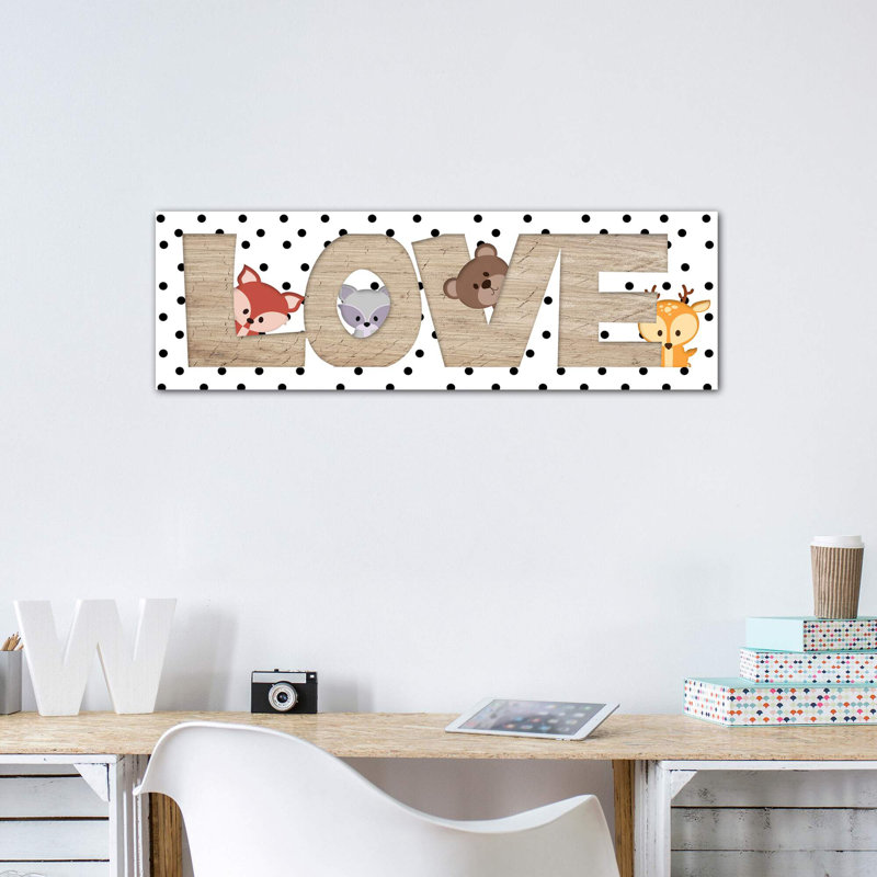 Art love, Toile tendue, H 12 po x l 36 po x 1,5 po