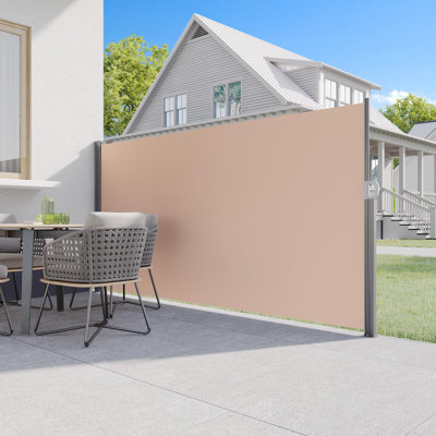 Fabric  Cover Retractable Side Awning