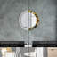 Huldar Glass Flat Wall Mirror