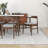 7 Piece Solid Wood Dining Set