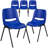 Keaton Plastic Stacking Shell School Chairs-127848355-31020522-31020524