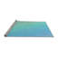 Tapis 100% à motifs lavables à la machine 2989 WSHPAT3901LBLU-68461663