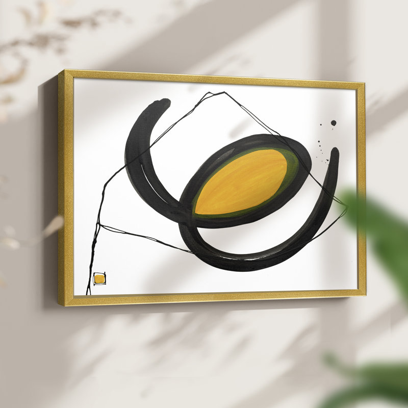 «Think About It II» - Impression encadrée - Restickable, H 22 po x l 28 po