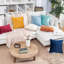 Ensemble de 4 coussins décoratifs en velours (inséré inclus)-99105879