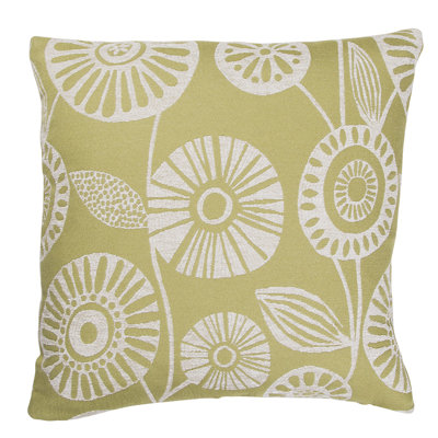 Altmash Floral Square Throw Pillow Cover