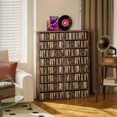 126.3cm H Media Shelves